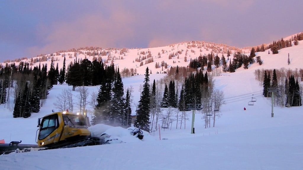 Grand Targhee Sunset Groomer